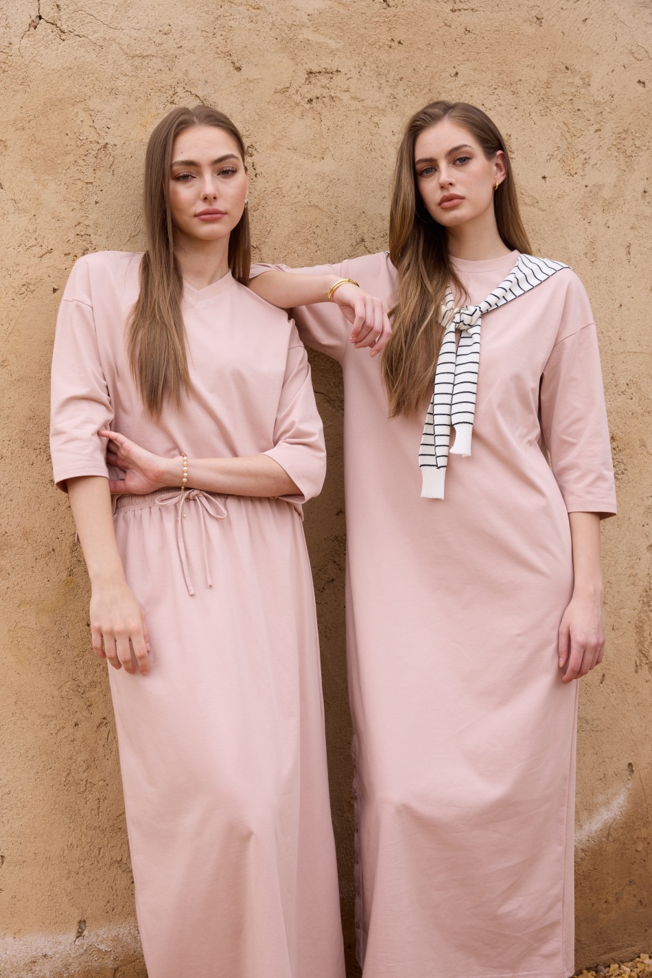 AS SS26 oversize loose T-shirt - Linen Dress Wrap recensione e prezzo