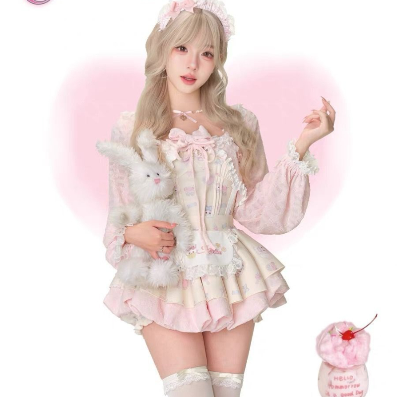 Japanese Sweet Lolita Style 3  - Crop Top Crochet recensione e prezzo