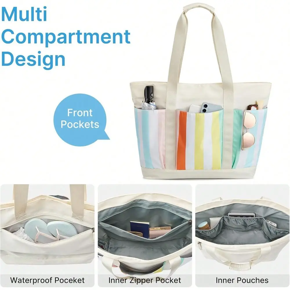 Waterproof Foldable Beach Tote - Tote Bag Beach recensione e prezzo