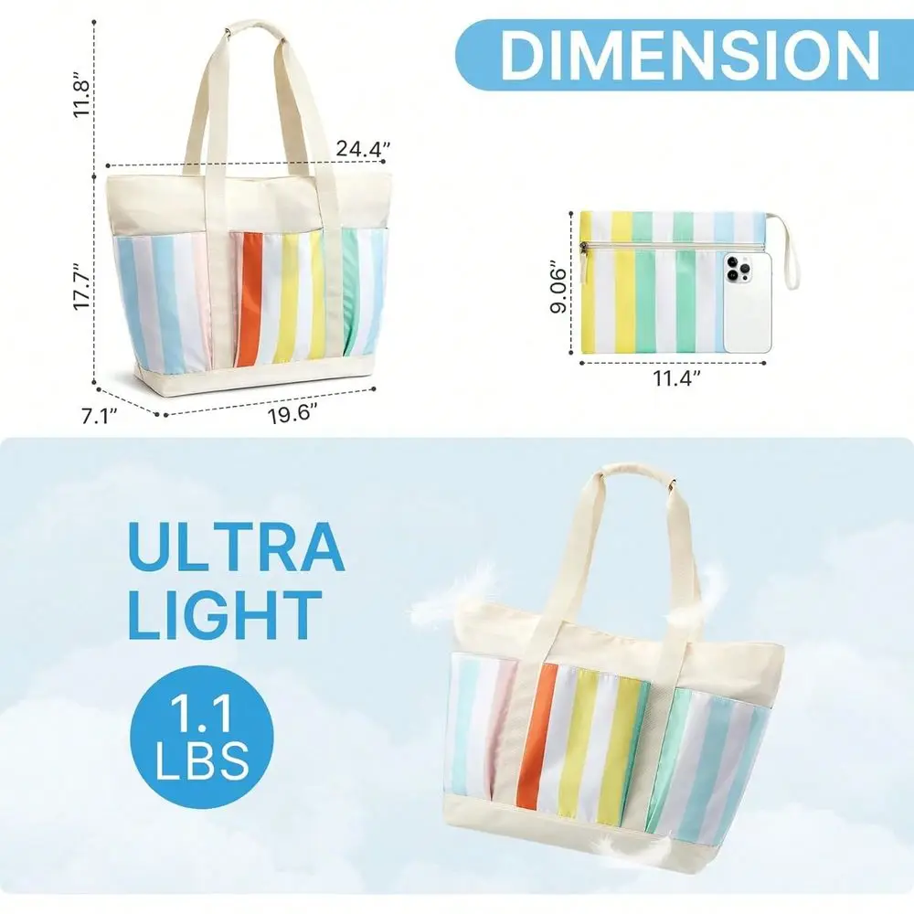 Waterproof Foldable Beach Tote - Tote Bag Beach recensione e prezzo