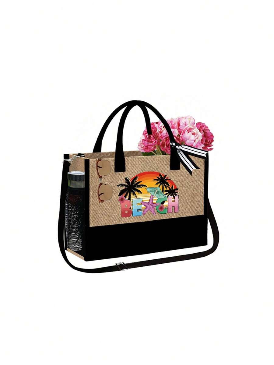 Beach Tote Bag Set With Sun Vi - Tote Bag Beach recensione e prezzo