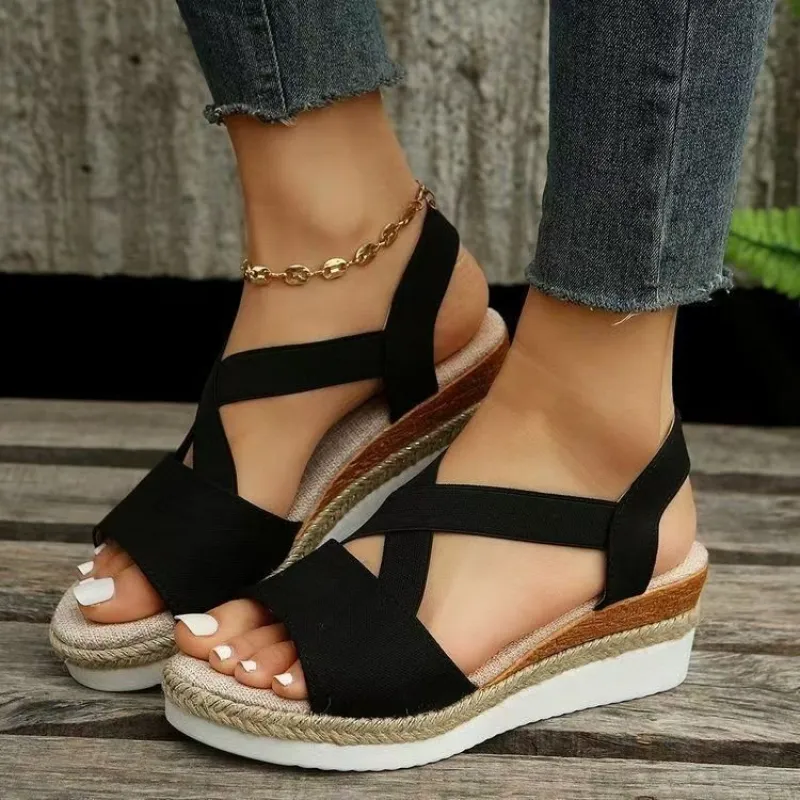 Women's Platform Wedge Sandals - Wedge Espadrille Women recensione e prezzo
