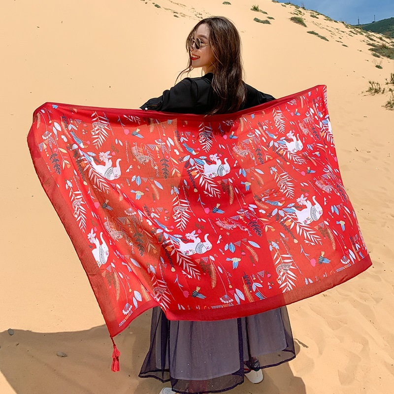 Desert Sun Protection Cotton L - Linen Dress Wrap recensione e prezzo