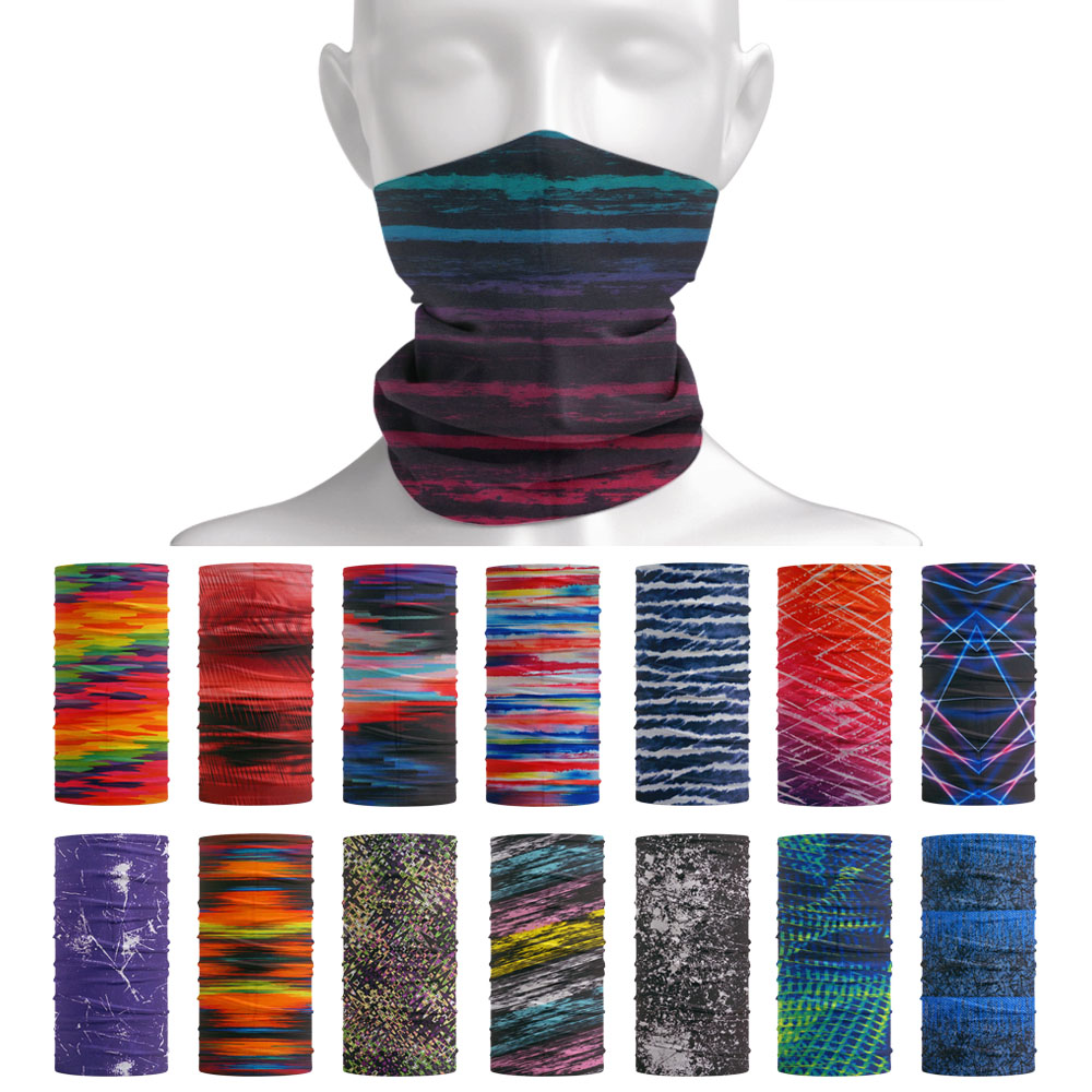 Tie-Dye Stripes Pattern Neckch - Headband Summer Knit recensione e prezzo