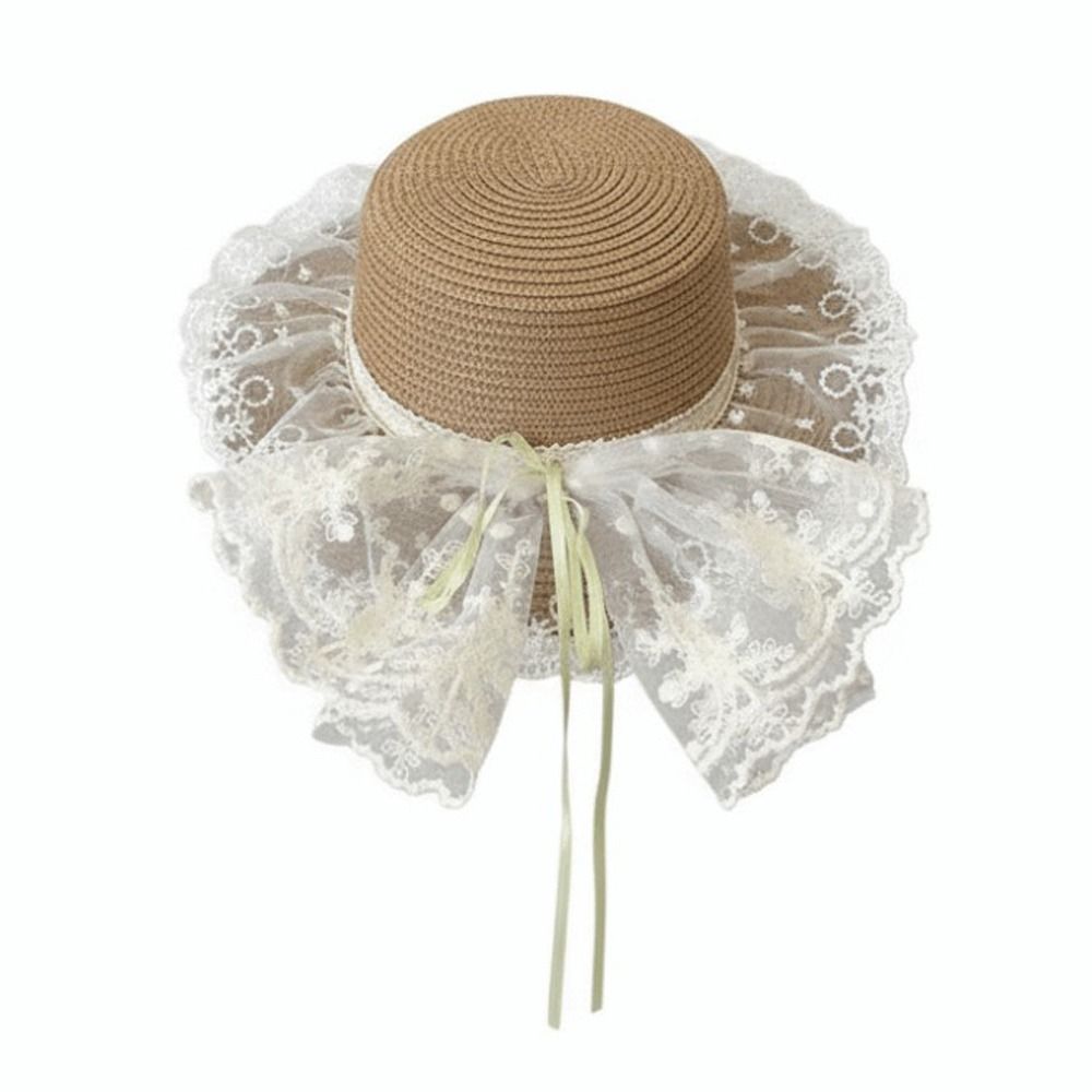 Floppy Lace Bow Sun Hat Breath - Hat Floppy Wide recensione e prezzo