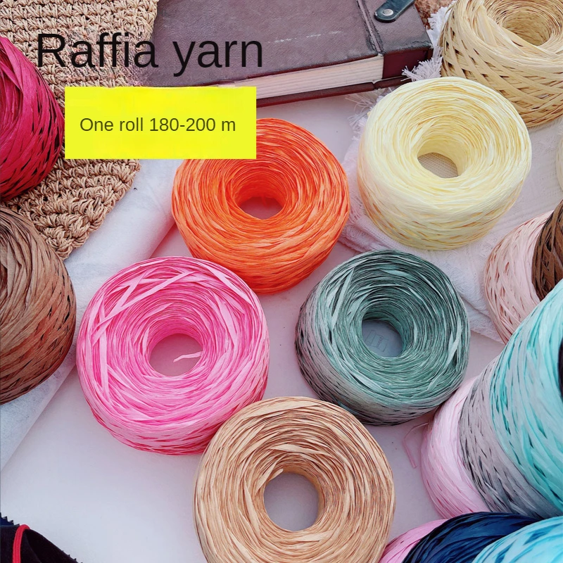 180m raffia Yarn paper Grass f - Crochet Bag Raffia recensione e prezzo