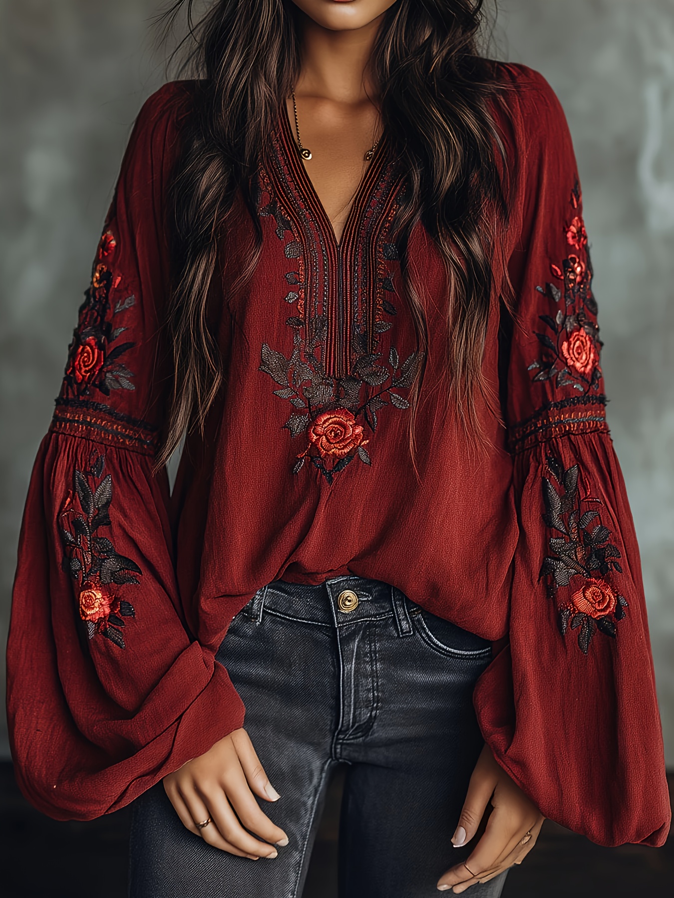 Women‘s Spring Blouse Retro Em - Blouse Off Shoulder recensione e prezzo