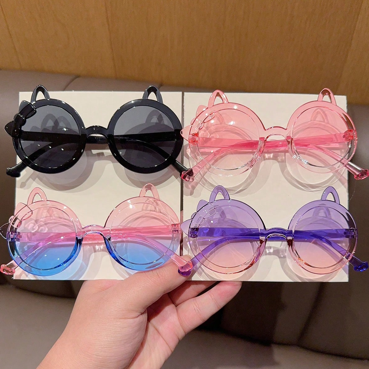 2/4Pcs 2025 Newest Cute Fashio - Sunglasses Cat Eye recensione e prezzo