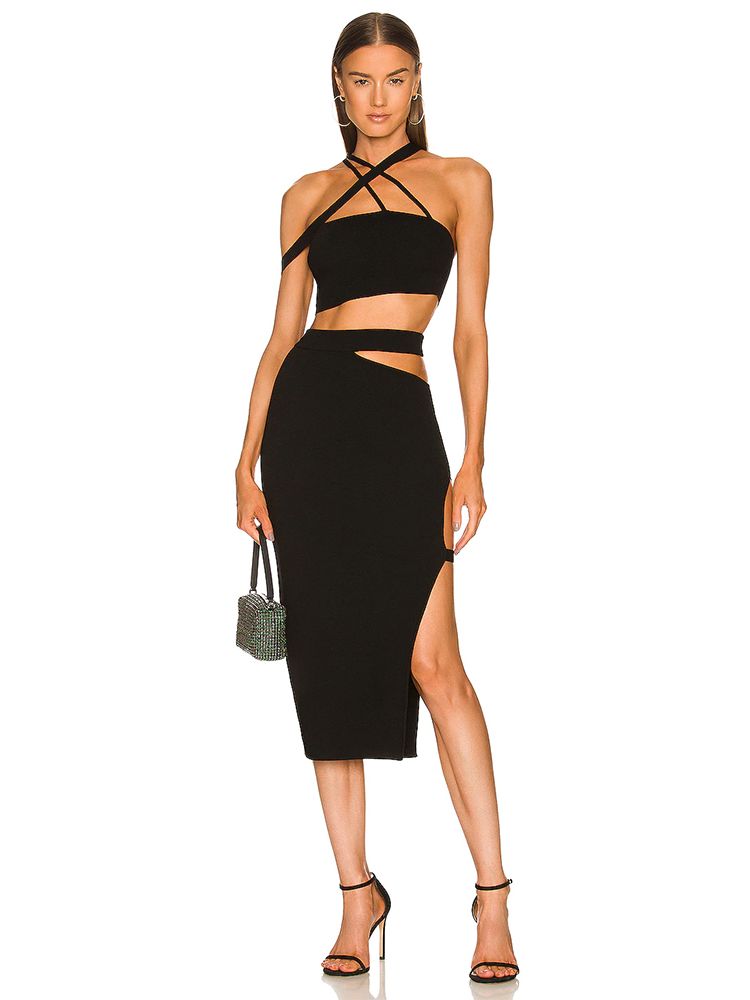 Women's Bandage Suit 2022 Summ - Crop Top Crochet recensione e prezzo