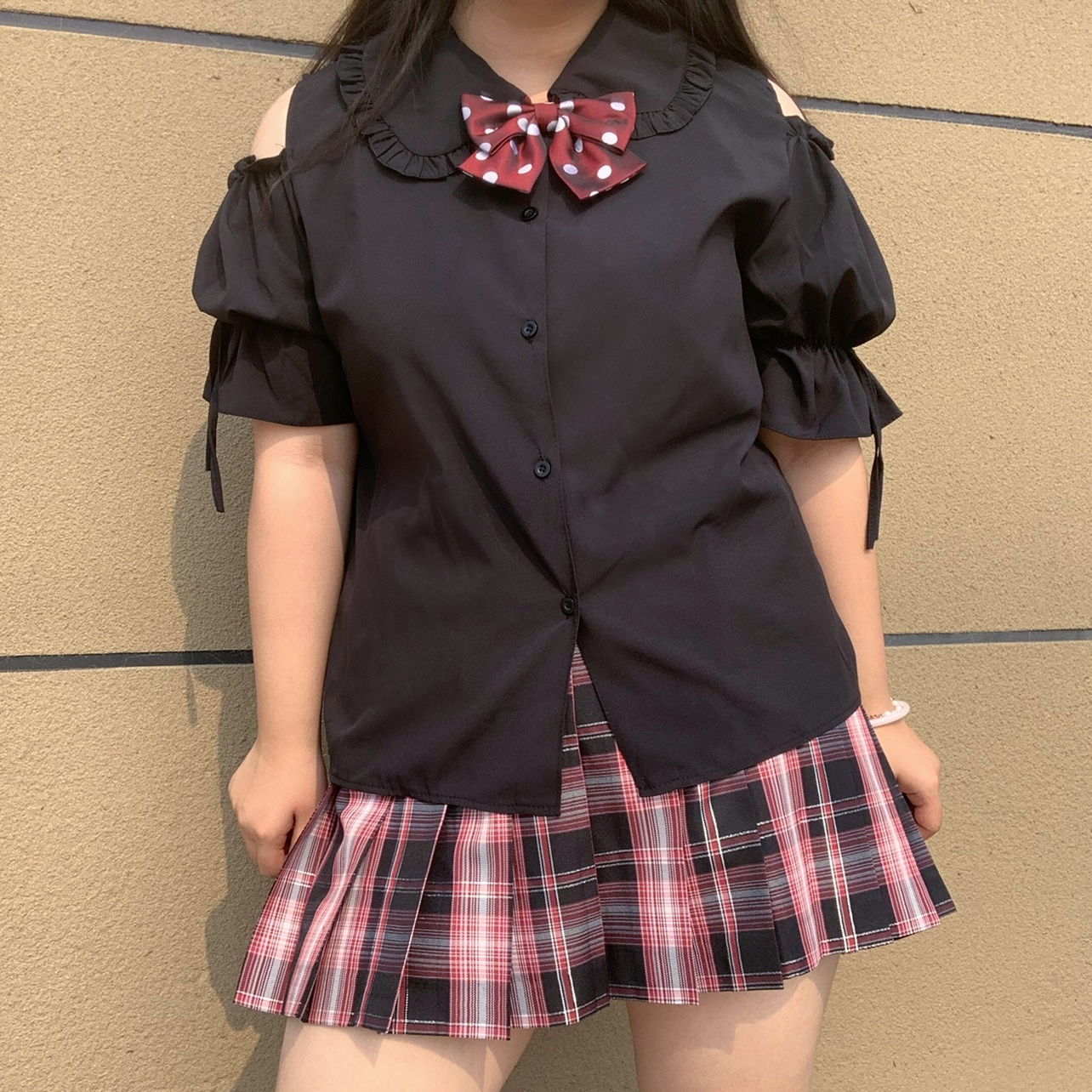 Large Size Jk Uniform Off-the- - Blouse Off Shoulder recensione e prezzo