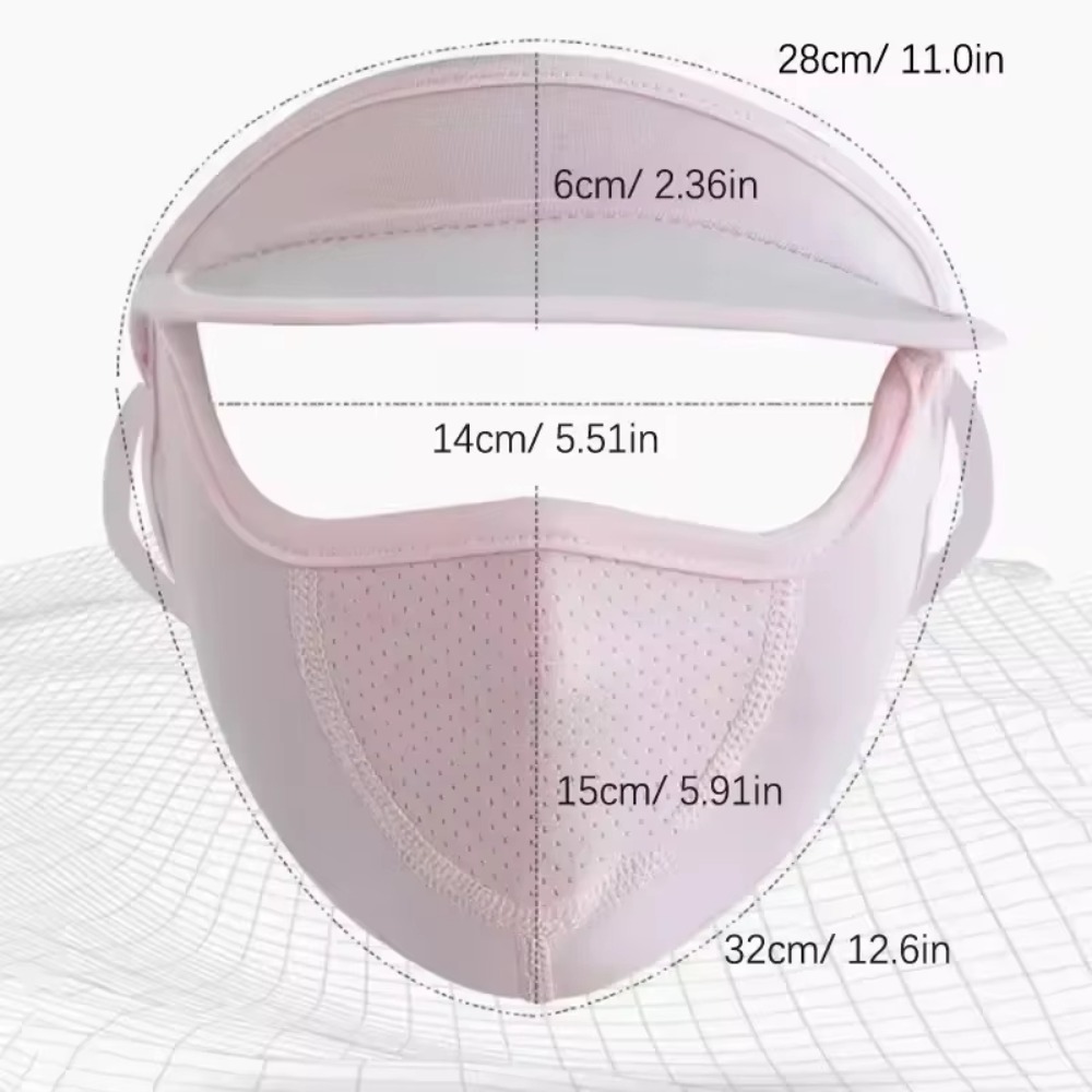 Ice Silk Mask for Outdoor Cycl - Headband Summer Knit recensione e prezzo