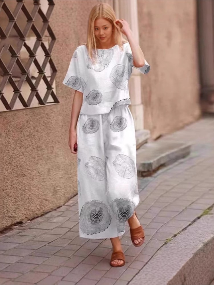 2025 Spring Summer New Plus Si - Linen Pant Wide recensione e prezzo