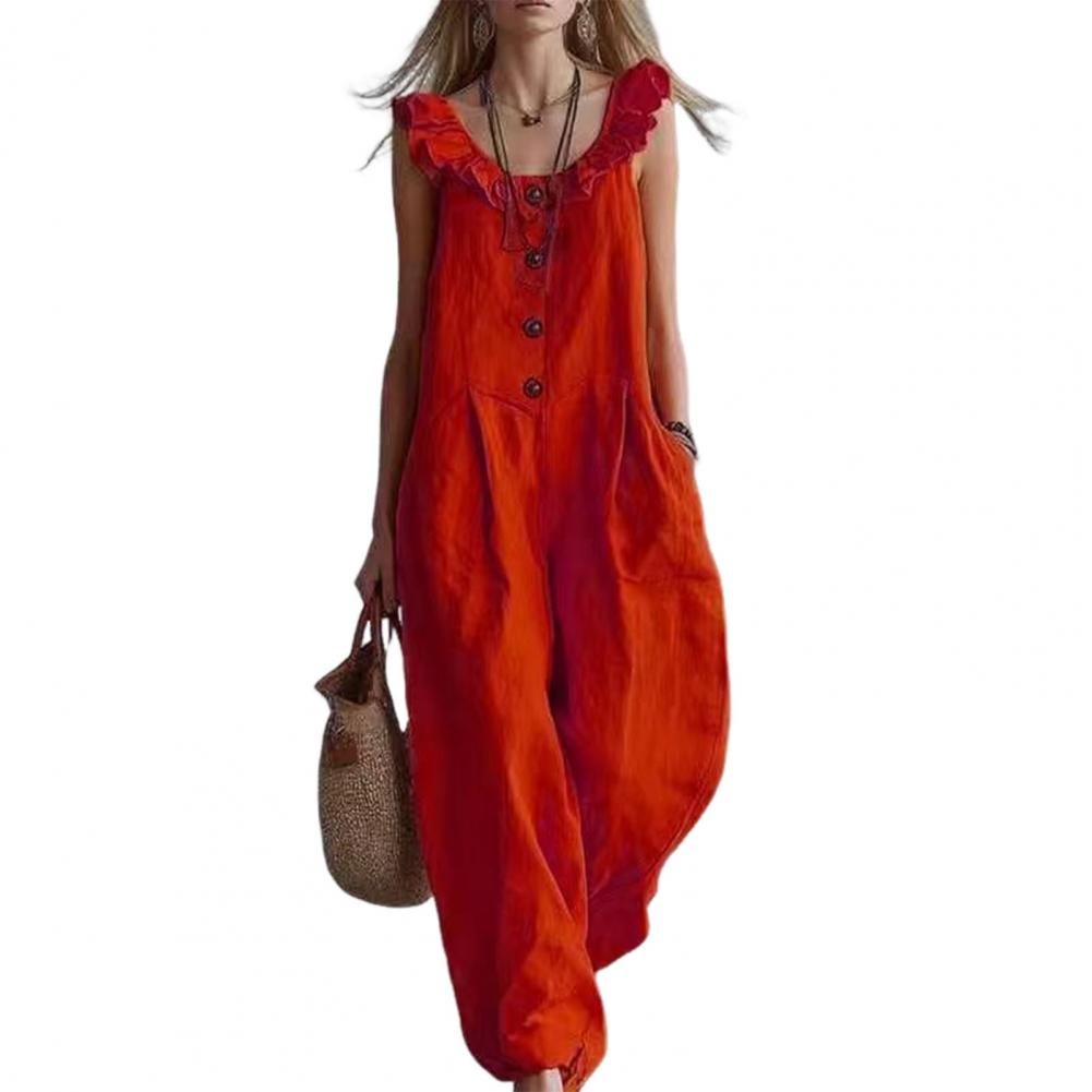 Relaxed Fit Romper Women Women - Jumpsuit Linen Relaxed recensione e prezzo