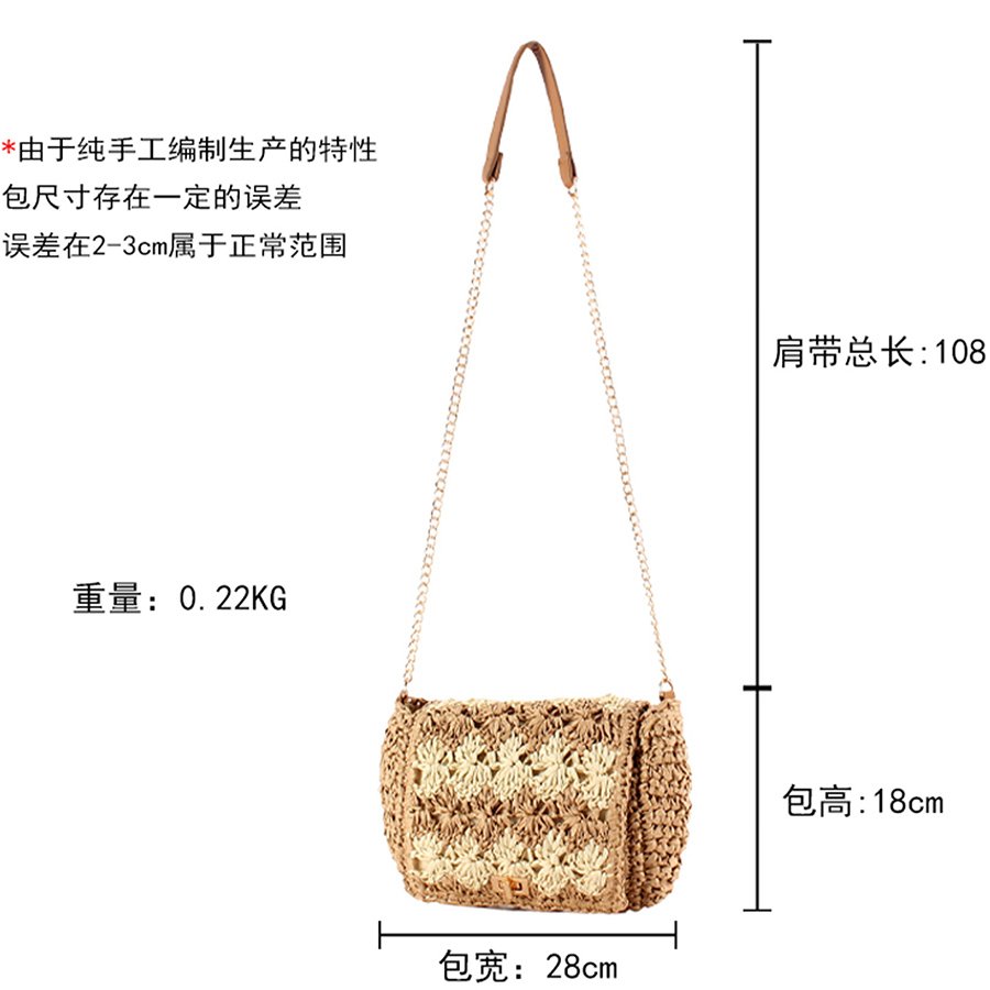 Straw Crossbody Bags for Women - Crochet Bag Raffia recensione e prezzo