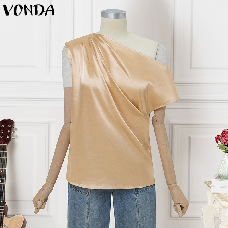 Plus Size 5XL VONDA Women Blou - Blouse Off Shoulder recensione e prezzo