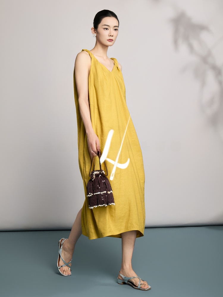 Natural Linen Summer New Style - Linen Dress Wrap recensione e prezzo