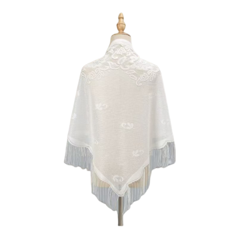 Floral Lace Shawl Wrap Women E - Kimono Sheer Floral recensione e prezzo