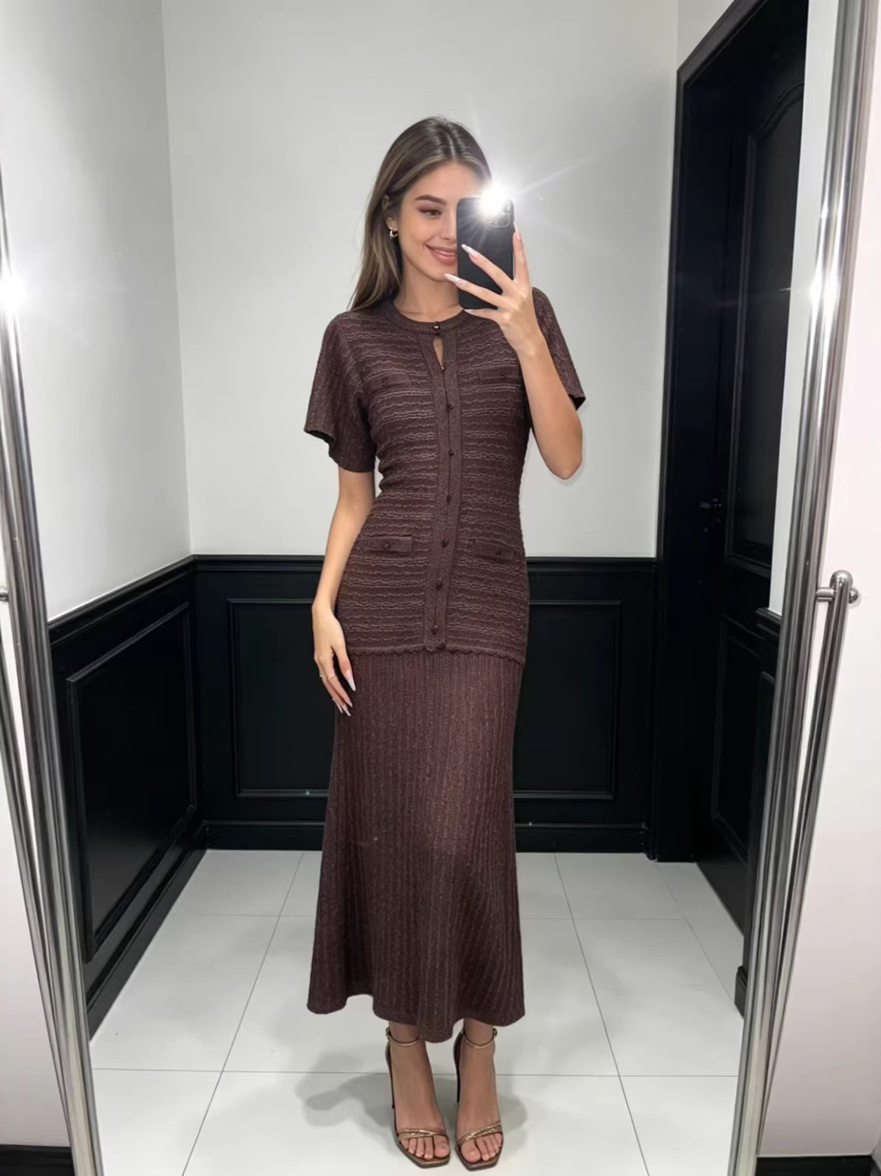 Knitted Slim Maxi Dress Women  - Linen Dress Wrap recensione e prezzo