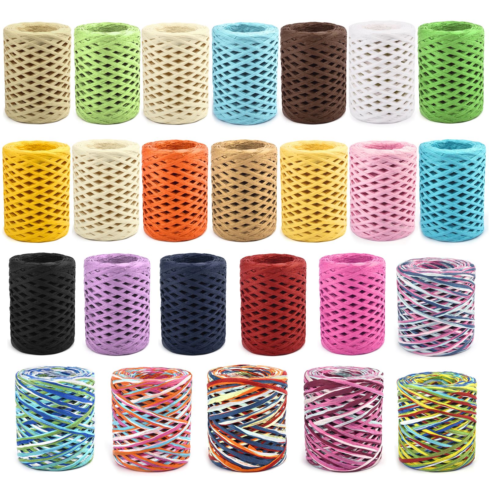 100M Natural Raffia Straw Yarn - Crochet Bag Raffia recensione e prezzo
