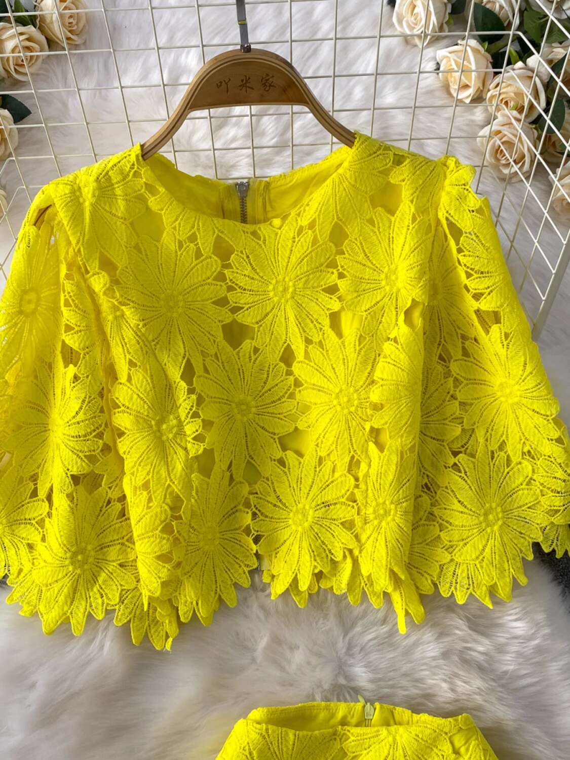 Elegant 2 Piece Set Women Summ - Crop Top Crochet recensione e prezzo