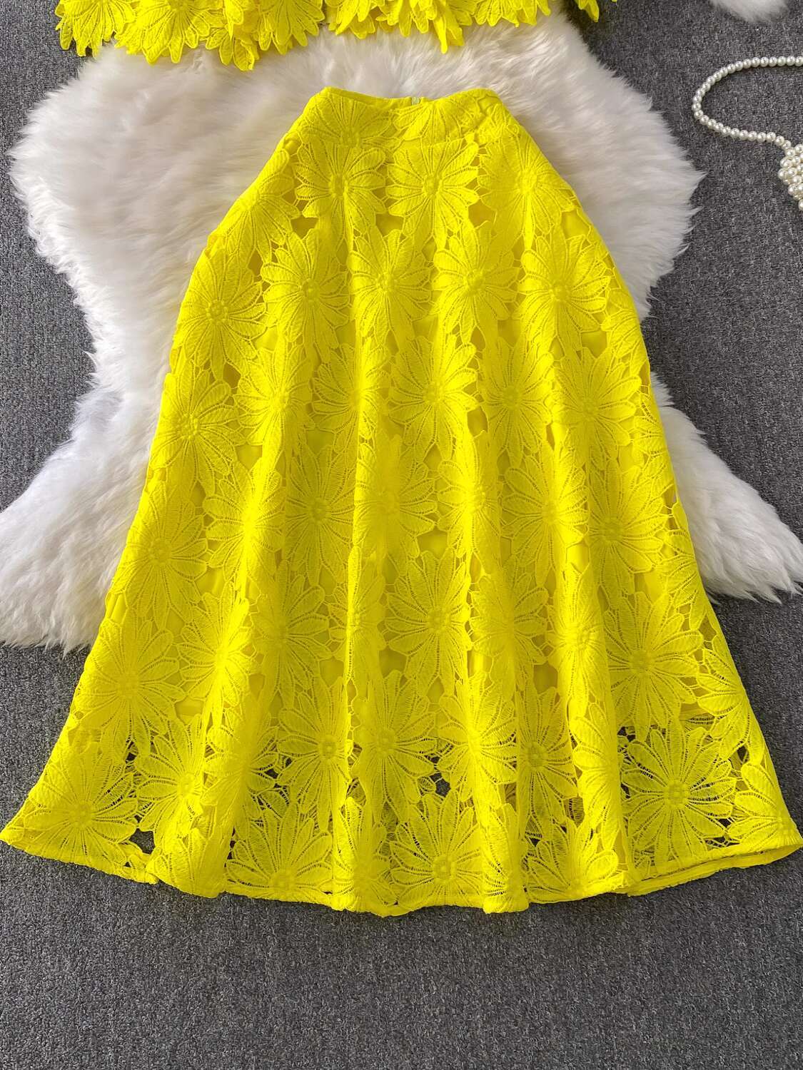 Elegant 2 Piece Set Women Summ - Crop Top Crochet recensione e prezzo