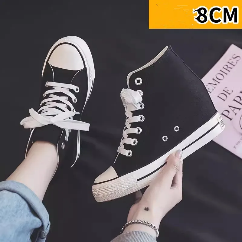 High 8cm Platform Canvas Shoes - Wedge Espadrille Women recensione e prezzo