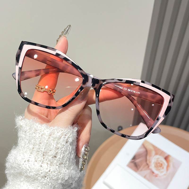 Women Color Block Cat Eye Eyeg - Sunglasses Cat Eye recensione e prezzo