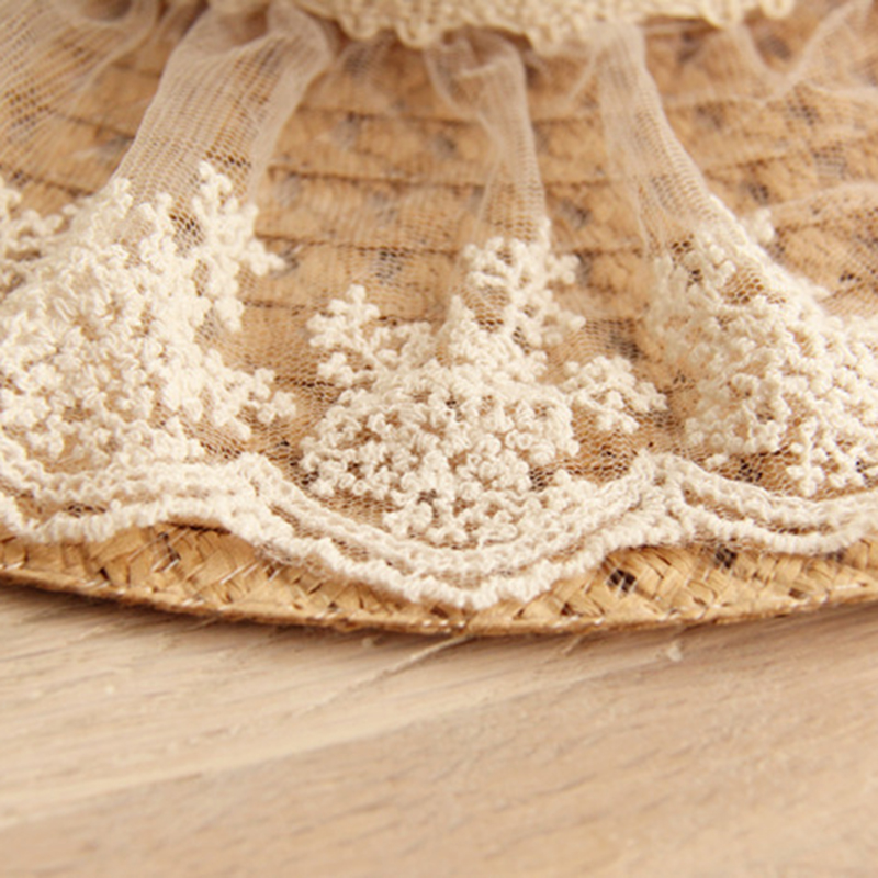Women Lace Sun Hats For  Wide  - Hat Floppy Wide recensione e prezzo