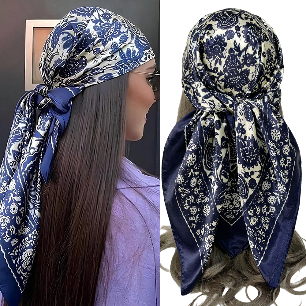 90*90cm Hijab Scarves Women Ca - Headband Summer Knit recensione e prezzo