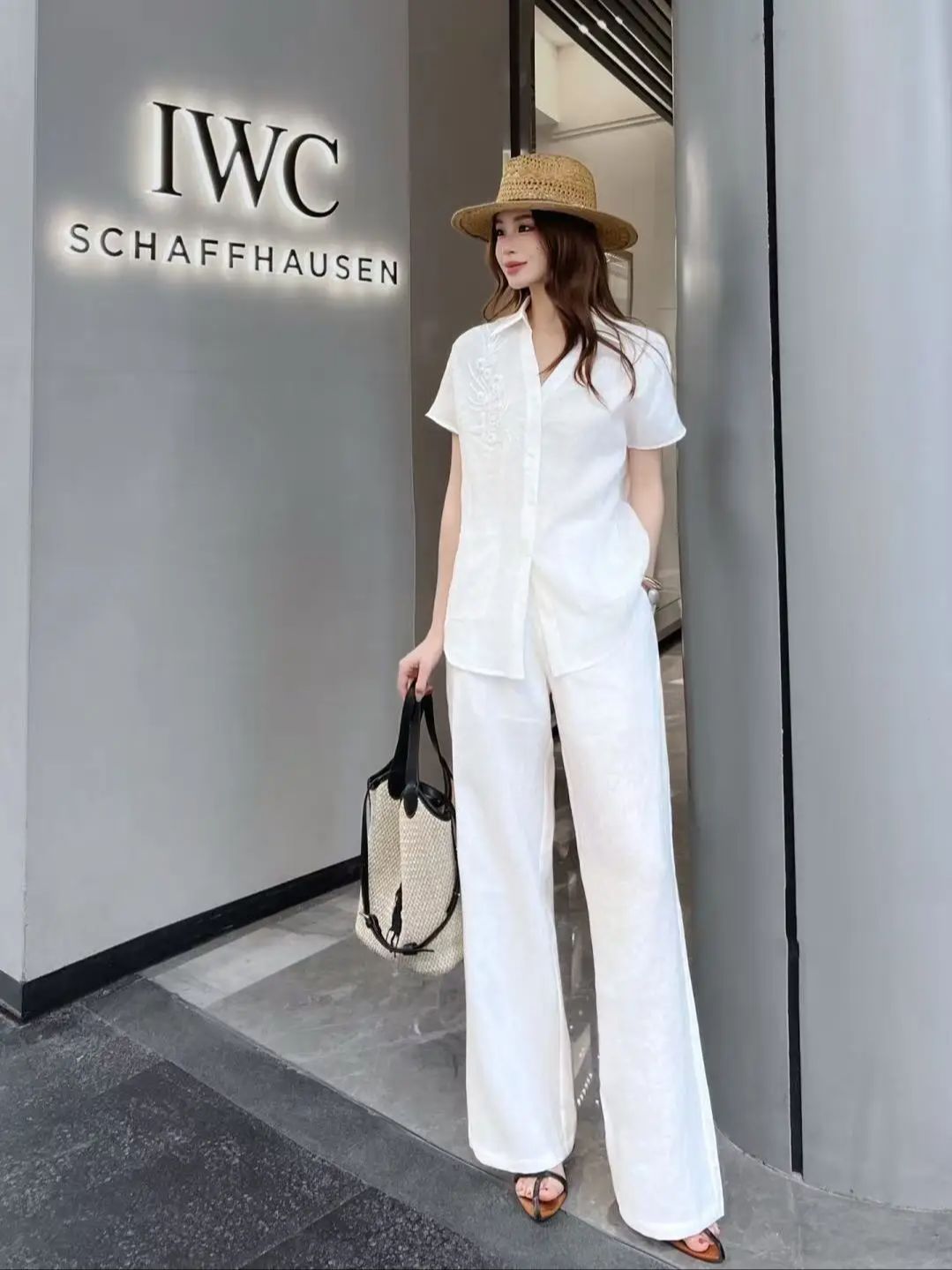 Minimalist style high quality  - Linen Pant Wide recensione e prezzo