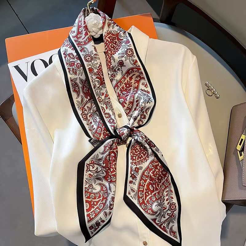 Luxury Design Long Silk Scarf  - Headband Summer Knit recensione e prezzo