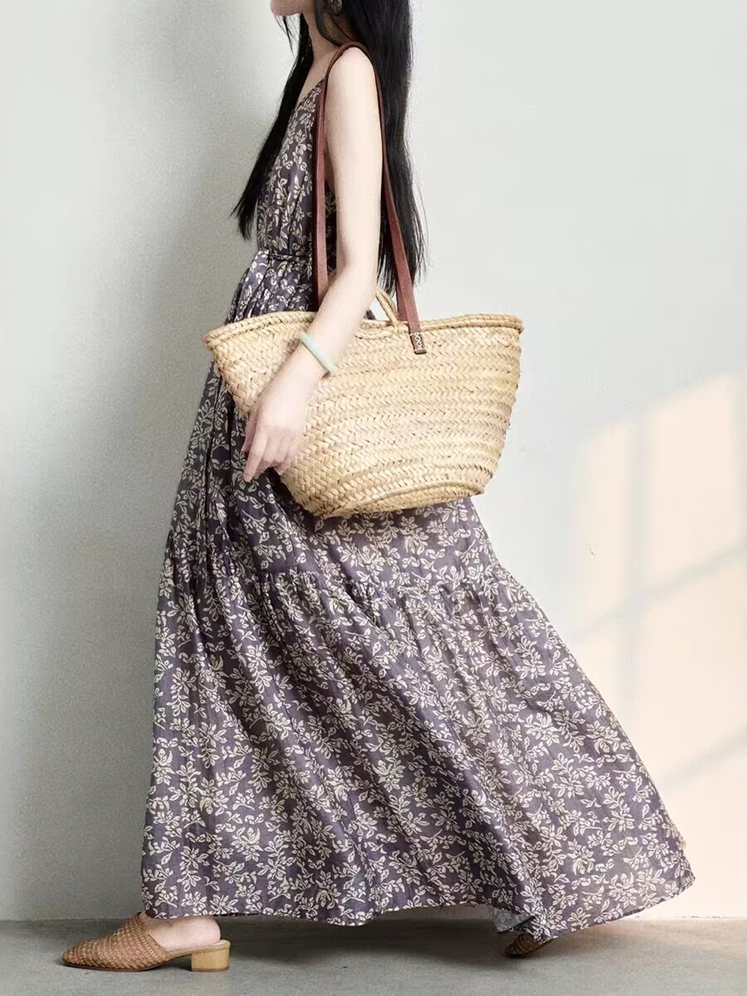 Elegant Japanese Style plus Si - Linen Dress Wrap recensione e prezzo
