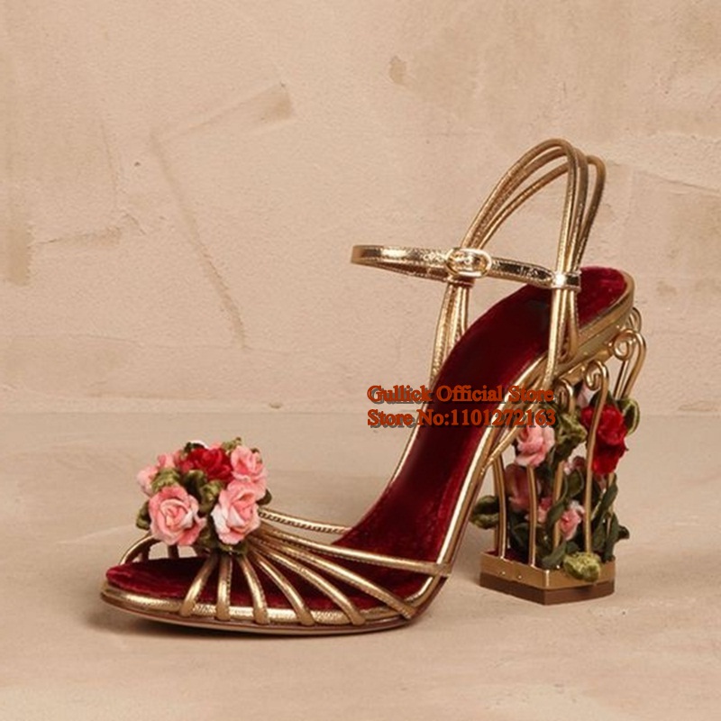 Luxury Bird Cage Women Sandals - Sandal Strappy Heeled recensione e prezzo