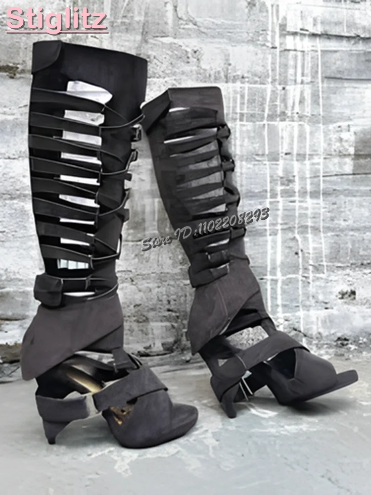 Retro Cross-tied Roman Sandals - Sandal Strappy Heeled recensione e prezzo