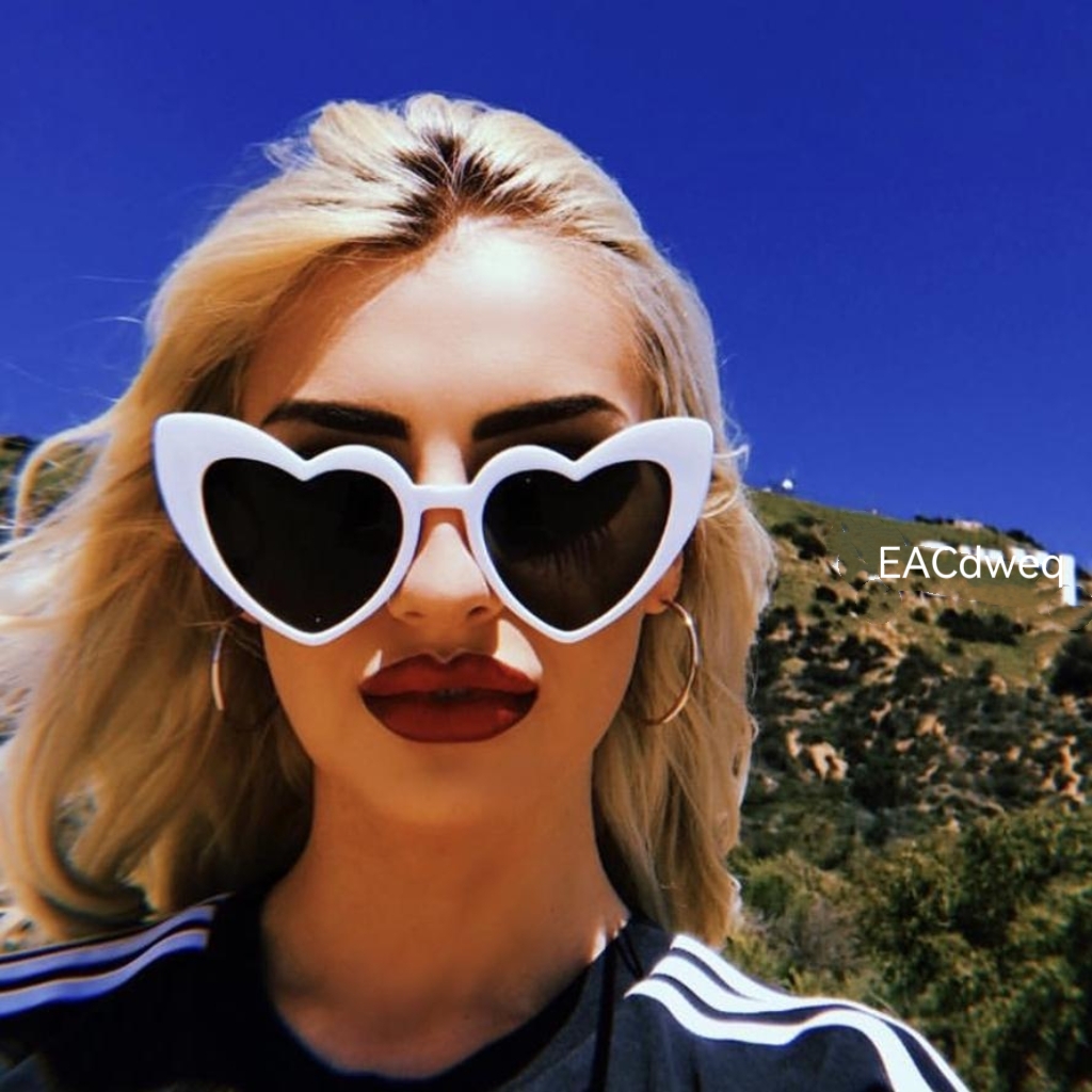 Love Heart Cat Eye Sunglasses  - Sunglasses Cat Eye recensione e prezzo