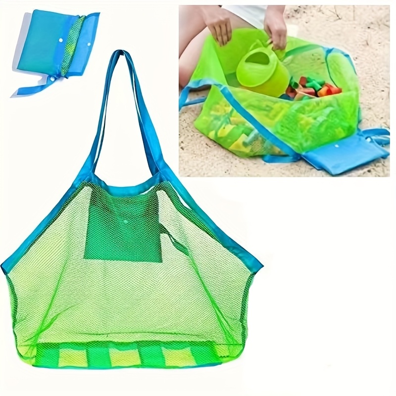 1pc Large Mesh Beach Tote Bag  - Tote Bag Beach recensione e prezzo