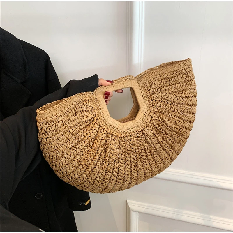 Popular Russian Woven Clutch H - Crochet Bag Raffia recensione e prezzo