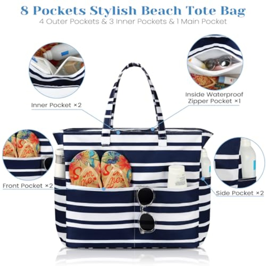 Trifabricy Beach Bags for Wome - Tote Bag Beach recensione e prezzo